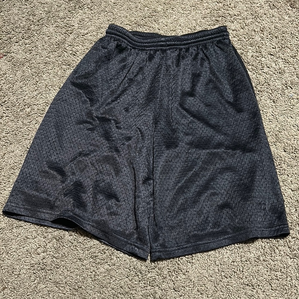 Black BCG mesh athletic shorts